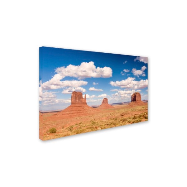 Michael Blanchette Photography 'Three Buttes' Canvas Art,22x32